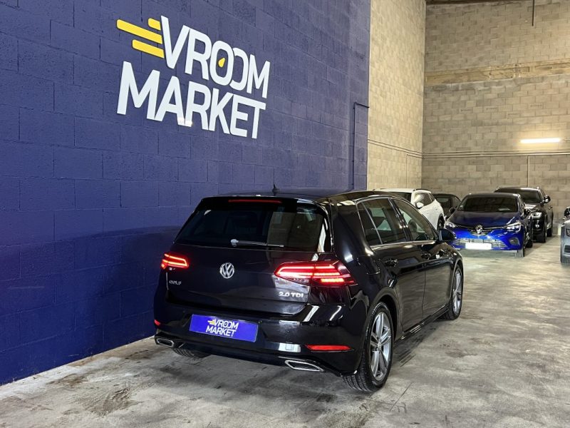 VOLKSWAGEN GOLF  7 2.0 TDI 150CH - CARAT EXCLUSIVE -  RLINE - DSG7 - SUIVI FACTURES - 