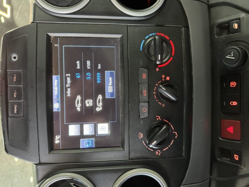 PEUGEOT PARTNER 2 1.6 BLUE HDI - 8V TURBO 2017 TTC