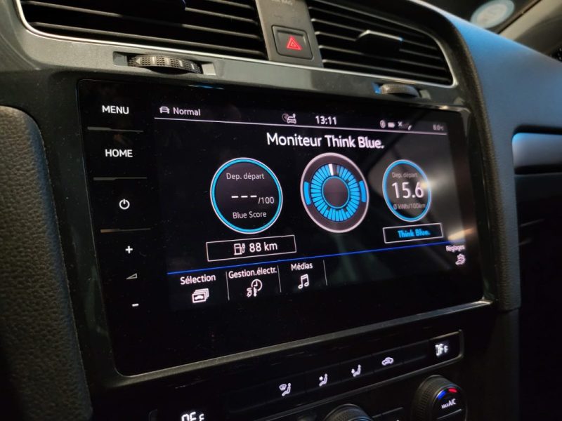 VOLKSWAGEN GOLF VII E-GOLF 136cv 100% ELECTRIQUE CARPLAY / ACC