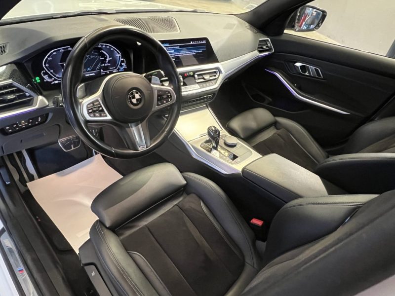 BMW SERIE 3 330E 292CH - BVA - BLACK SHADOW - PACK M - 63000KM  