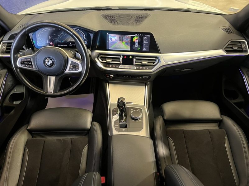 BMW SERIE 3 330E 292CH - BVA - BLACK SHADOW - PACK M - 63000KM  