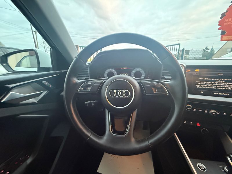 AUDI A1 PHASE 2 SPORTBACK 1.0 TFSI 95CV BOITE AUTOMATIQUE 2022