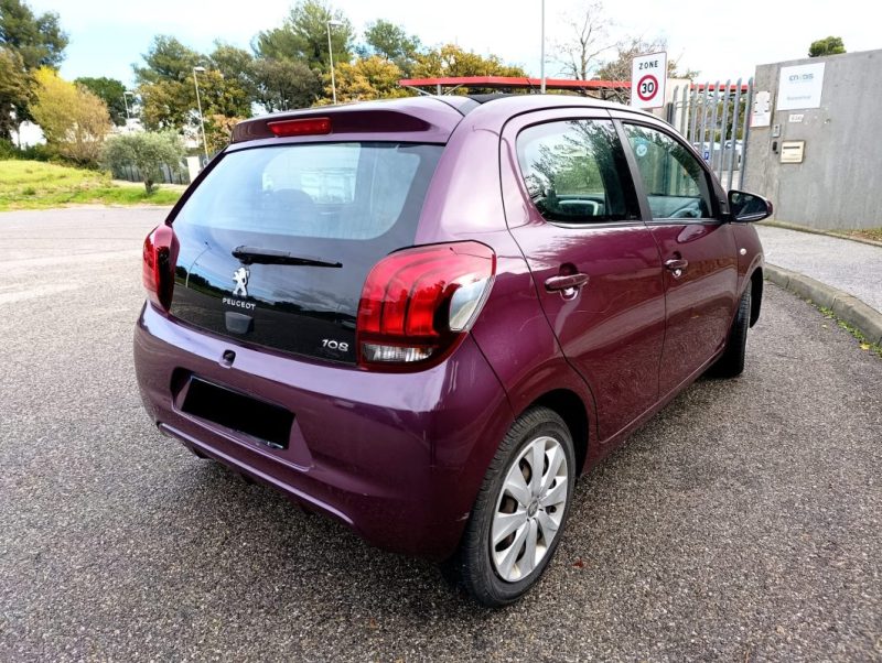 PEUGEOT 108 1.0 VTI ACCESS 5P 2017 garantie 3 mois MOTEUR TOYOTA
