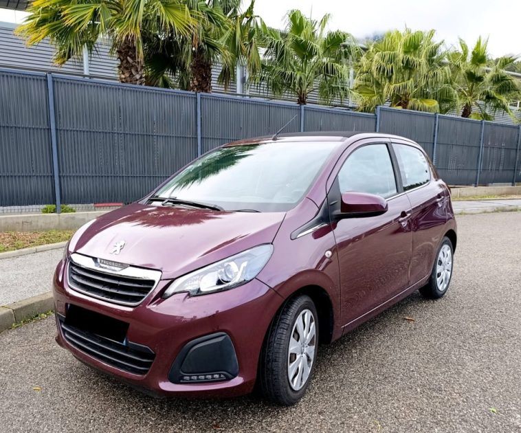 PEUGEOT 108 1.0 VTI ACCESS 5P 2017 garantie 3 mois MOTEUR TOYOTA