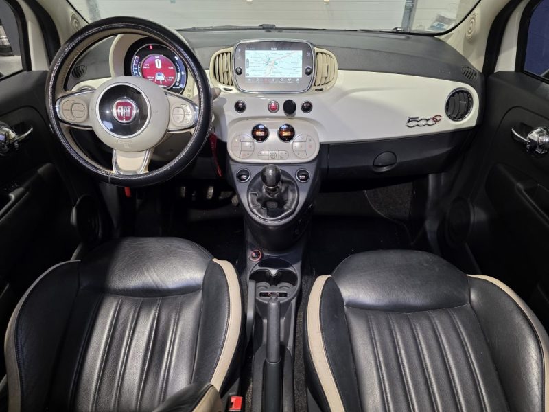 FIAT 500C 1.2 69ch LOUNGE / SUIVI COMPLET / DISTRI OK