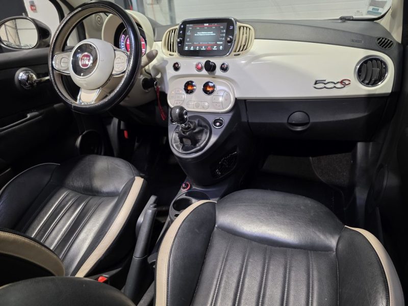 FIAT 500C 1.2 69ch LOUNGE / SUIVI COMPLET / DISTRI OK