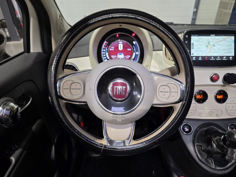 FIAT 500C 1.2 69ch LOUNGE / SUIVI COMPLET / DISTRI OK