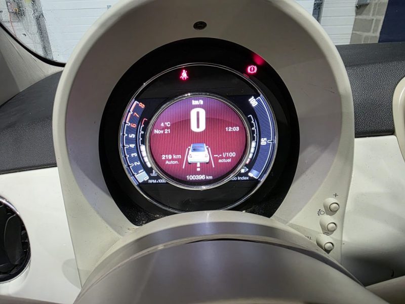 FIAT 500C 1.2 69ch LOUNGE / SUIVI COMPLET / DISTRI OK