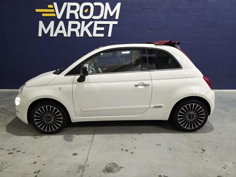 FIAT 500C 1.2 69ch LOUNGE / SUIVI COMPLET / DISTRI OK