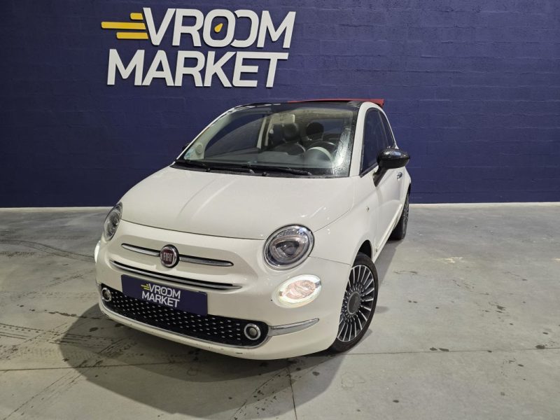FIAT 500C 1.2 69ch LOUNGE / SUIVI COMPLET / DISTRI OK