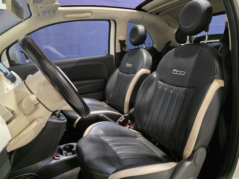 FIAT 500C 1.2 69ch LOUNGE / SUIVI COMPLET / DISTRI OK