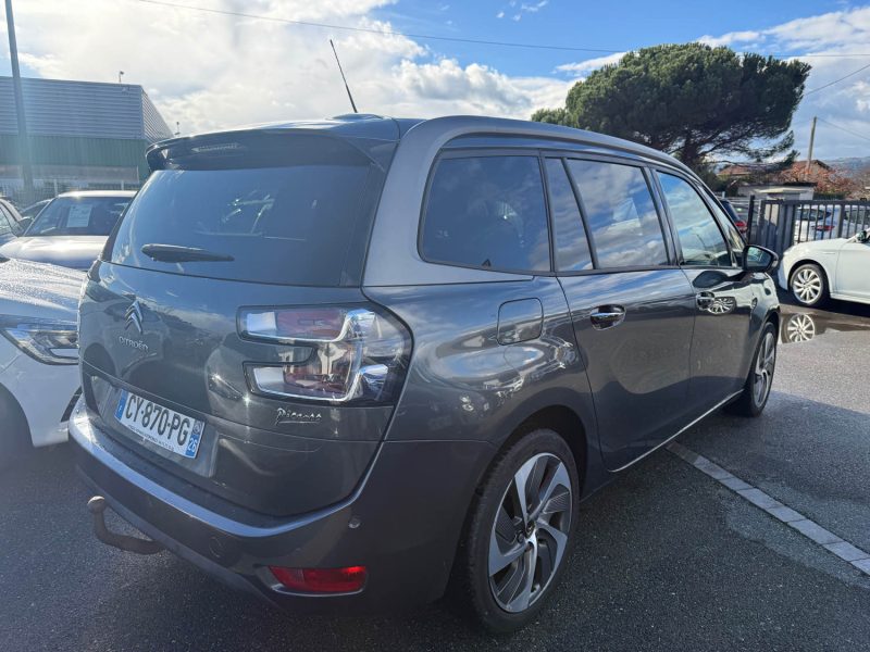 CITROEN C4 GRAND PICASSO 2.0 BLUEHDI 150CH EXCLUSIVE S&S 7 PLACE FULLS OPTIONS GARANTIE 