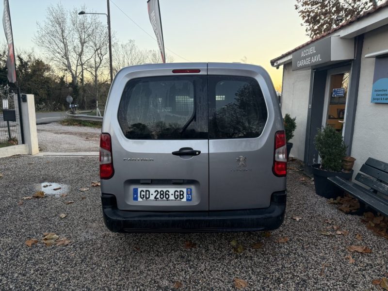PEUGEOT PARTNER 3 LONG 950KG BLUEHDI 100CH 5 PLACES CAR PLAY  2021