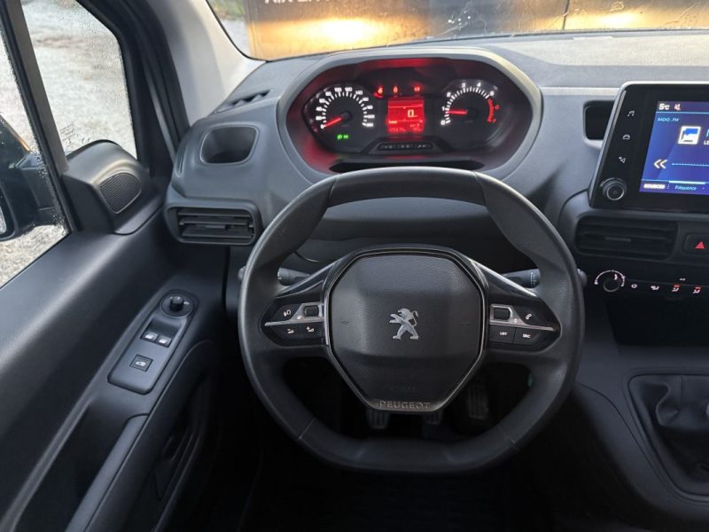 PEUGEOT PARTNER 3 LONG 950KG BLUEHDI 100CH 5 PLACES CAR PLAY  2021