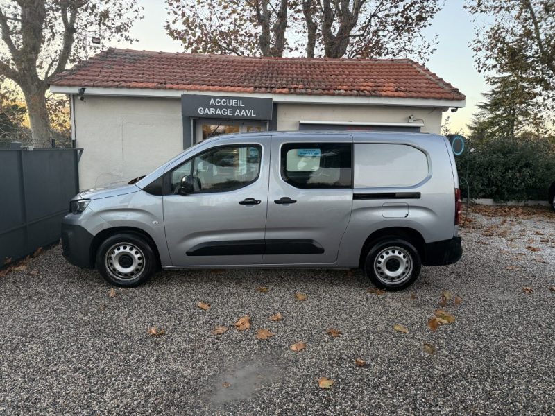 PEUGEOT PARTNER 3 LONG 950KG BLUEHDI 100CH 5 PLACES CAR PLAY  2021 11250HT