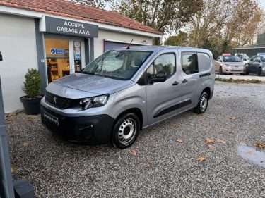 PEUGEOT PARTNER 3 LONG 950KG BLUEHDI 100CH 5 PLACES CAR PLAY  2021