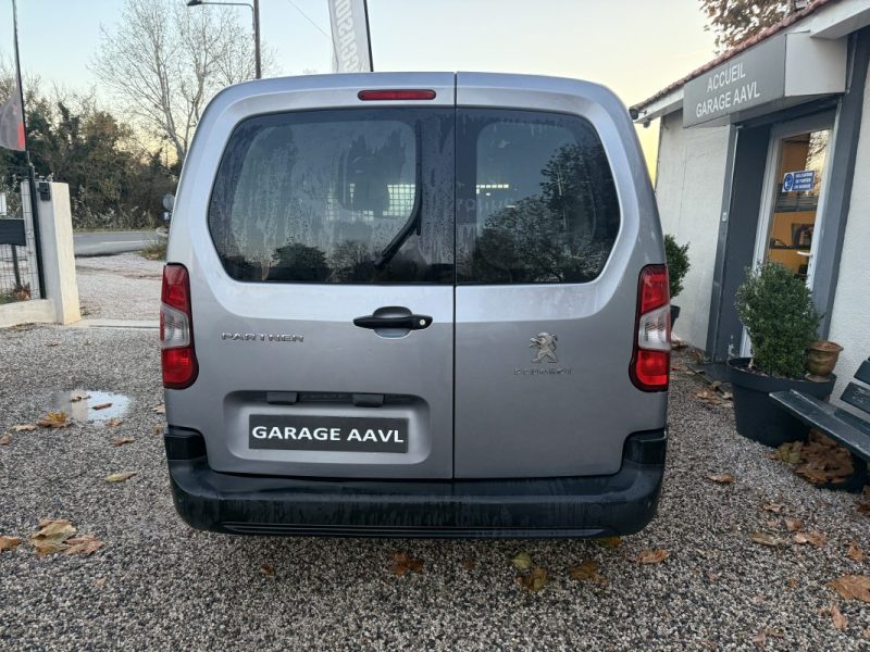 PEUGEOT PARTNER 3 LONG 950KG BLUEHDI 100CH 5 PLACES CAR PLAY  2021