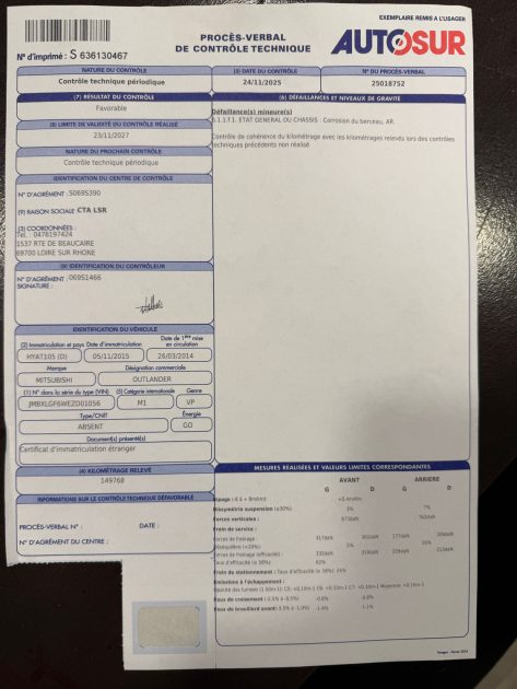 MITSUBISHI OUTLANDER 2.2 DI-D  DIAMANT EDITION 4WD 2015