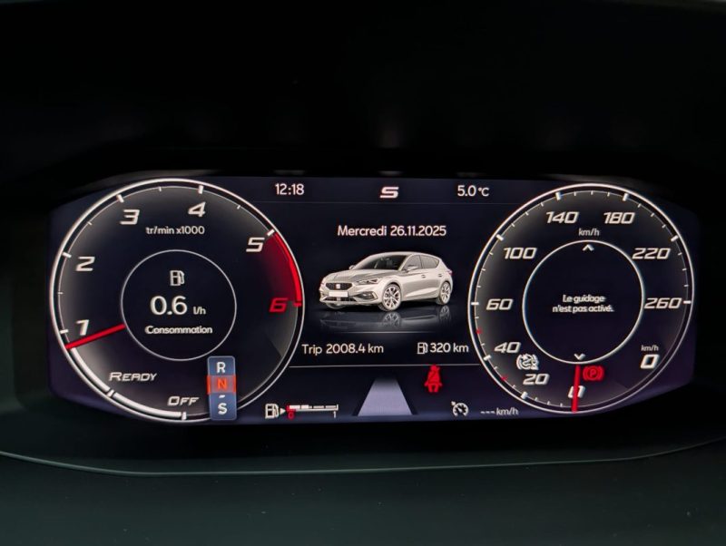 SEAT LEON FR 2.0 TDI 150 CH DSG7 