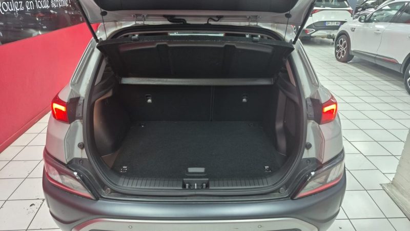 HYUNDAI KONA SUV HYBRIDE 141cv PREMIUM TOUTES OPTIONS/1 ERE MAIN/TVA RECUPERABLE