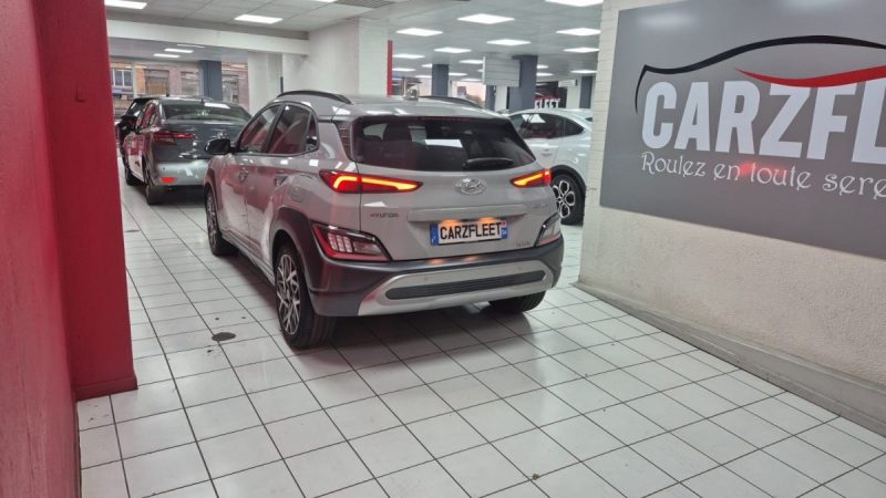 HYUNDAI KONA SUV HYBRIDE 141cv PREMIUM TOUTES OPTIONS/1 ERE MAIN/TVA RECUPERABLE
