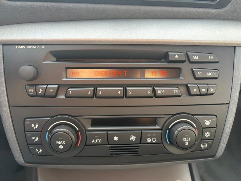 B.M.W. SERIE 1 118D E87 122ch - Clim Auto - Historique d'entretien - 