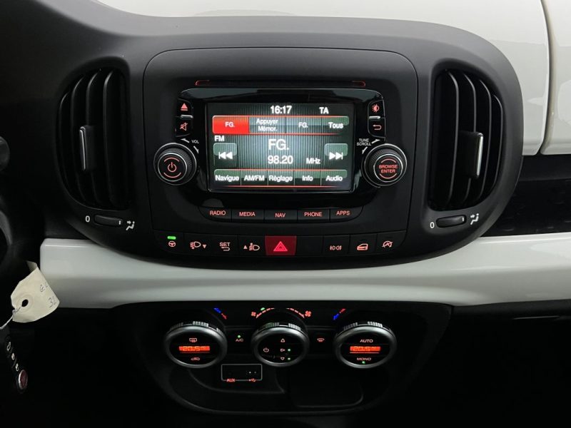 FIAT 500L TREKKING LOUNGE S&S 0.9 105 Cv GPS TOIT PANORAMIQUE BVM6 CRIT AIR 1 - GARANTIE 1 AN