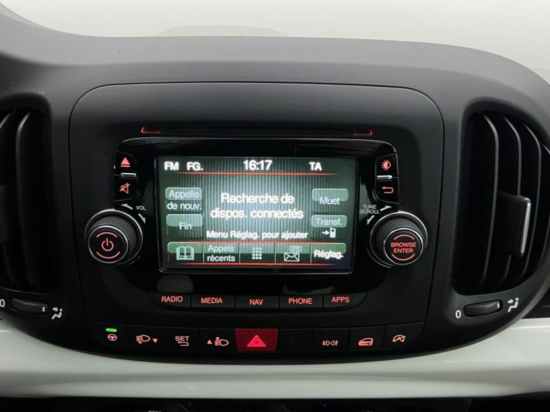 FIAT 500L TREKKING LOUNGE S&S 0.9 105 Cv GPS TOIT PANORAMIQUE BVM6 CRIT AIR 1 - GARANTIE 1 AN