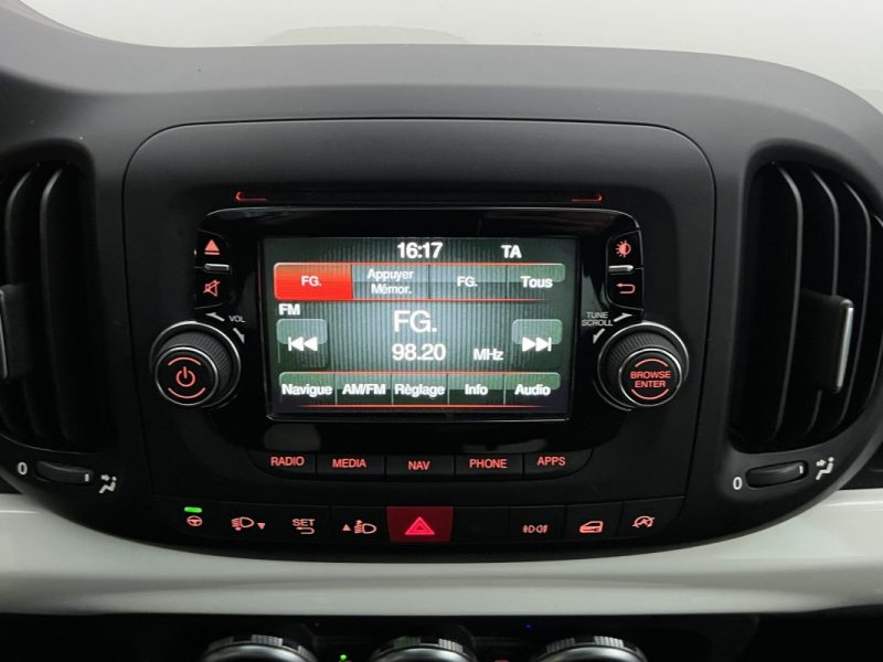 FIAT 500L TREKKING LOUNGE S&S 0.9 105 Cv GPS TOIT PANORAMIQUE BVM6 CRIT AIR 1 - GARANTIE 1 AN