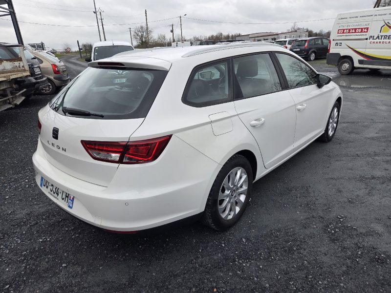 SEAT LEON 1.6 TDI 105CH FAP REFERENCE  2015 173000 KM 