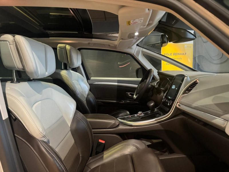 RENAULT ESPACE V 2.0 BLUE DCI 200 INITIALE PARIS EDC / TOIT OUVRANT / 7 PLACES / SIEGES ARR CHAUFFANTS / VOLANT CHAUFFANT / ENTRETIEN RENAULT  2019