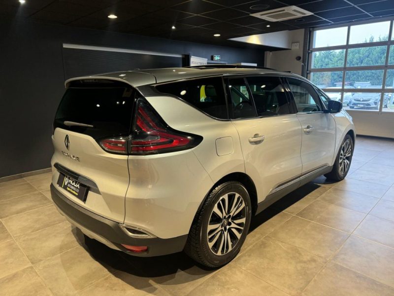 RENAULT ESPACE V 2.0 BLUE DCI 200 INITIALE PARIS EDC / TOIT OUVRANT / 7 PLACES / SIEGES ARR CHAUFFANTS / VOLANT CHAUFFANT / ENTRETIEN RENAULT  2019