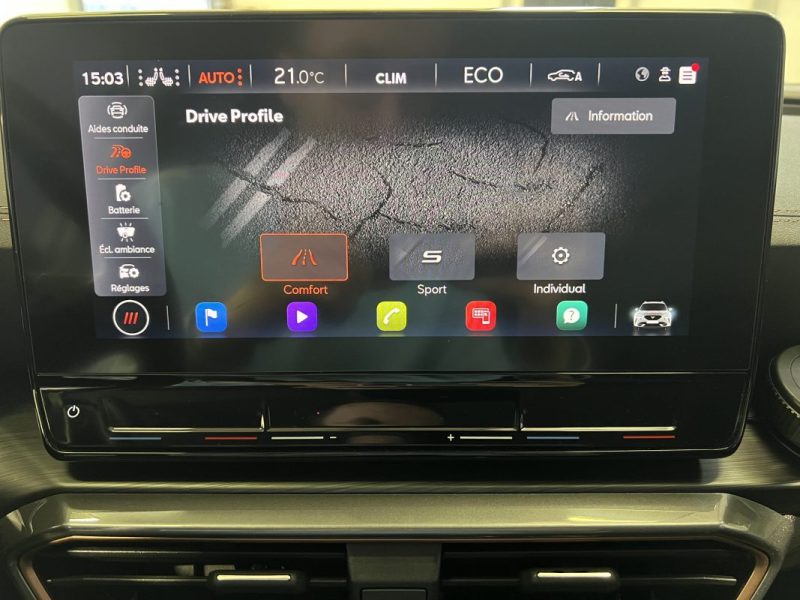 CUPRA FORMENTOR 1.4 E-HYBRID 204CH DSG6 / HISTORIQUE CUPRA COMPLET