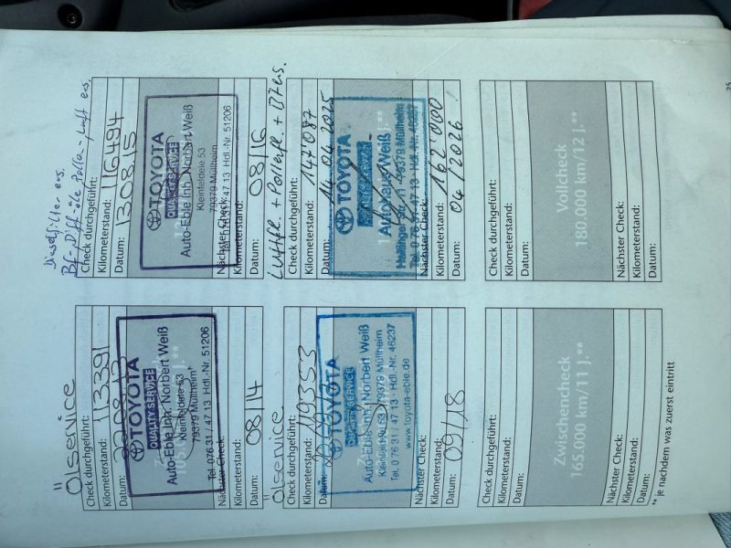 TOYOTA RAV4 2.0D-4D VX  LINEA TERRA 1ère Main 2002