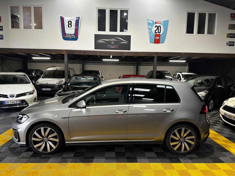 MAGNIFIQUE GOLF 7 GTE HYBRIDE DSG6 204 CH (SUIVI D’ENTRETIEN VW, APPLE CARPLAY, SIÈGES CHAUFFANTS)