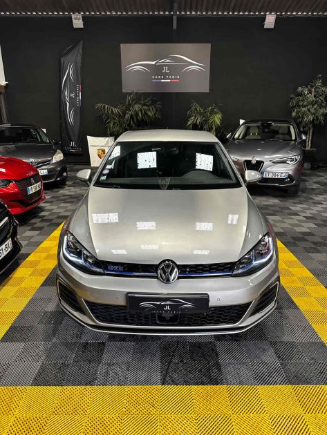 MAGNIFIQUE GOLF 7 GTE HYBRIDE DSG6 204 CH (SUIVI D’ENTRETIEN VW, APPLE CARPLAY, SIÈGES CHAUFFANTS)