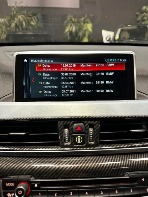 MAGNIFIQUE BMW X1 25i M SPORT X-DRIVE 231 CH (SUIVI D’ENTRETIEN BMW, 1ÈRE MAIN, TOIT OUVRANT, HK)