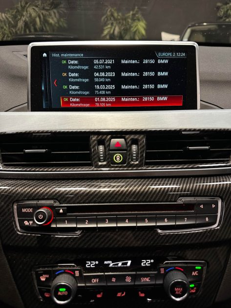 MAGNIFIQUE BMW X1 25i M SPORT X-DRIVE 231 CH (SUIVI D’ENTRETIEN BMW, 1ÈRE MAIN, TOIT OUVRANT, HK)