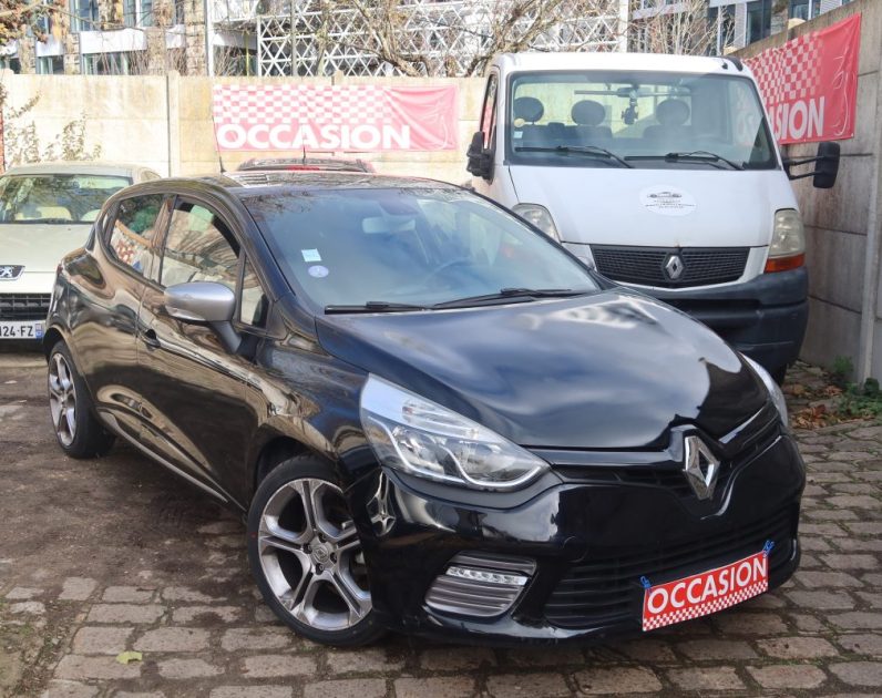 RENAULT CLIO IV 1.2 TCE 120CH GT EDC ECO² 2015