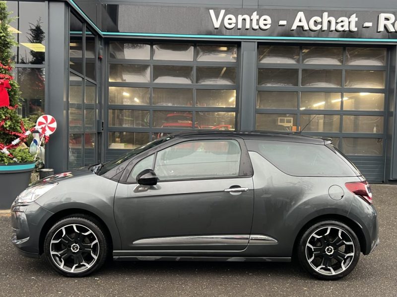 DS DS 3 PHASE 2 SPORT CHIC 1.2 82 Cv GPS BLUETOOTH 5 PLACES 55 200 Kms CRIT AIR 1 - GARANTIE 1 AN