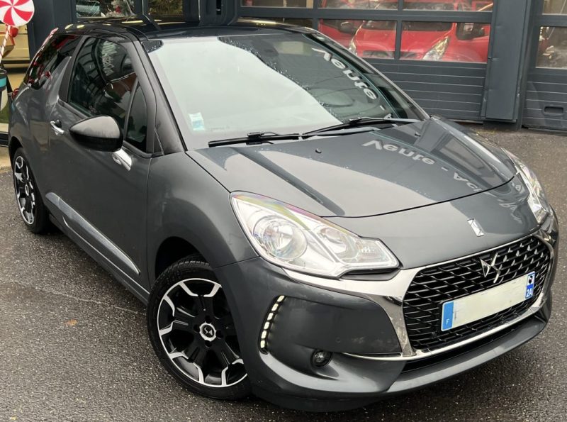 DS DS 3 PHASE 2 SPORT CHIC 1.2 82 Cv GPS BLUETOOTH 5 PLACES 55 200 Kms CRIT AIR 1 - GARANTIE 1 AN