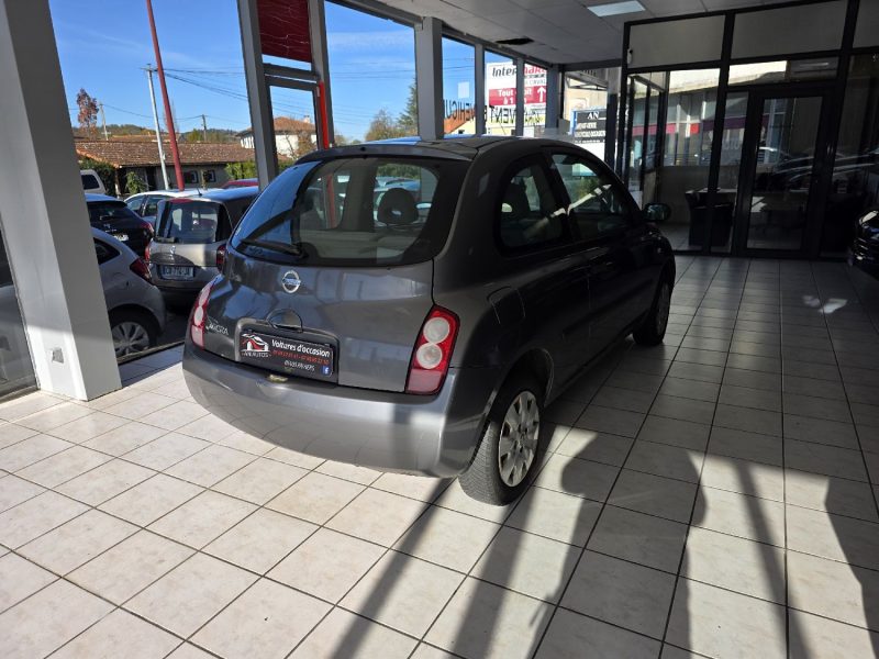 NISSAN MICRA 1.2 80CH ANNEE 2005 161000KM