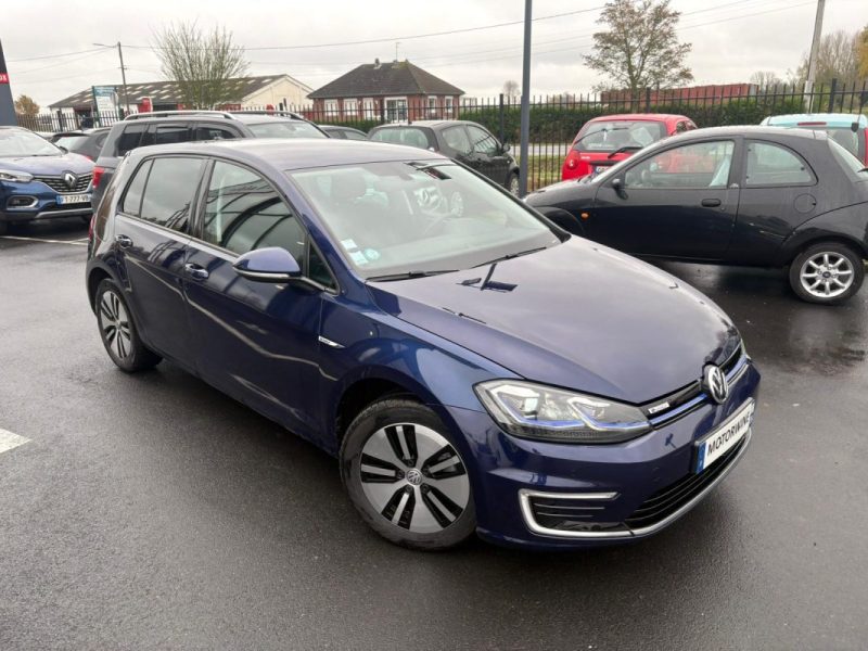 VOLKSWAGEN E-GOLF 136CH 2020 - 📱CARPLAY - AUTONOMIE 230 KM ✅Reprise possible - ✅Garantie