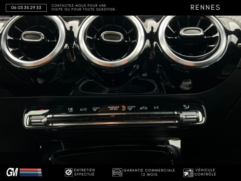 MERCEDES Classe A 200d 150ch / Apple CarPlay / Caméra de recul / Angle mort / TVA récupérable