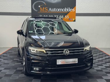 VOLKSWAGEN TIGUAN II 2.0 TDI 150ch BLACK R-LINE FULL DSG7 GARANTIE 12 MOIS HISTORIQUE COMPLET 🇨🇵 