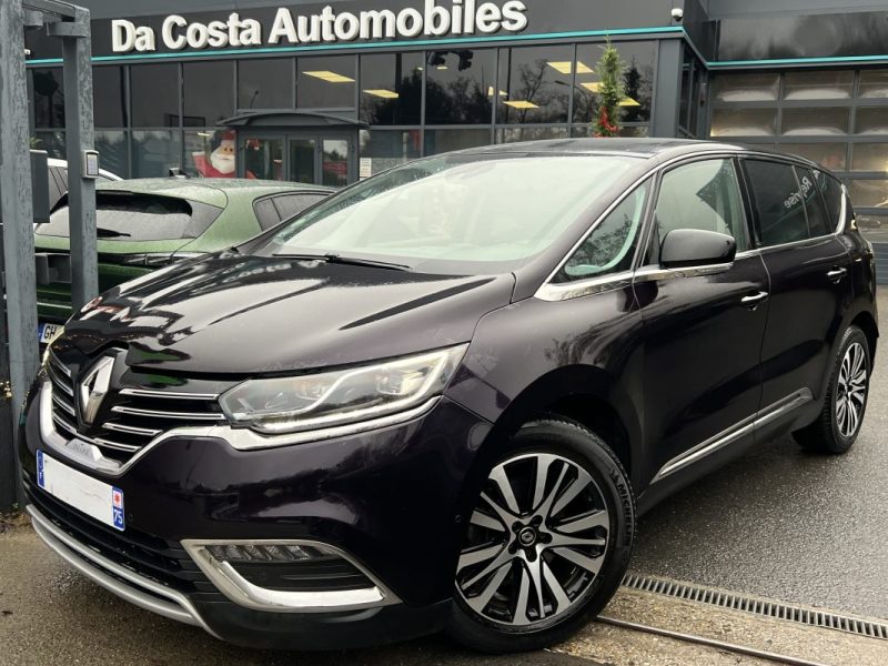 RENAULT GRAND ESPACE 5 V INITIALE PARIS 1.6 DCI 160 4CONTROL / TOIT OUVRANT CUIR GPS BVA Garantie1an