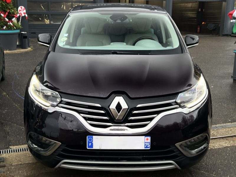 RENAULT GRAND ESPACE 5 V INITIALE PARIS 1.6 DCI 160 4CONTROL / TOIT OUVRANT CUIR GPS BVA Garantie1an