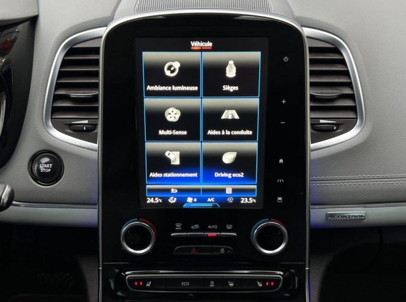 RENAULT GRAND ESPACE 5 V INITIALE PARIS 1.6 DCI 160 4CONTROL / TOIT OUVRANT CUIR GPS BVA Garantie1an