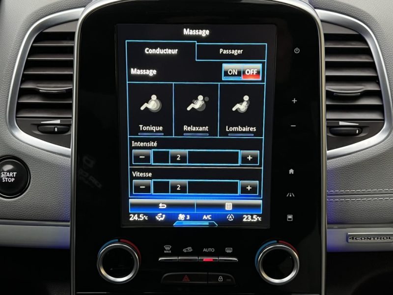 RENAULT GRAND ESPACE 5 V INITIALE PARIS 1.6 DCI 160 4CONTROL / TOIT OUVRANT CUIR GPS BVA Garantie1an