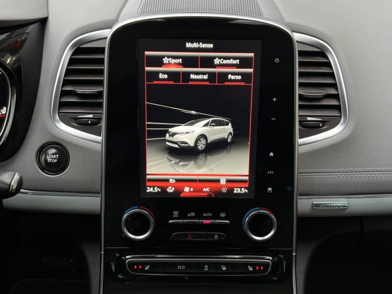 RENAULT GRAND ESPACE 5 V INITIALE PARIS 1.6 DCI 160 4CONTROL / TOIT OUVRANT CUIR GPS BVA Garantie1an